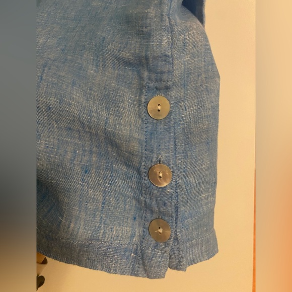 Sigrid Olsen linen top - size small - Picture 5 of 6